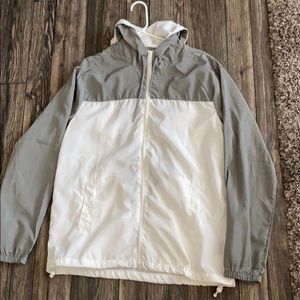 Size L windbreaker.